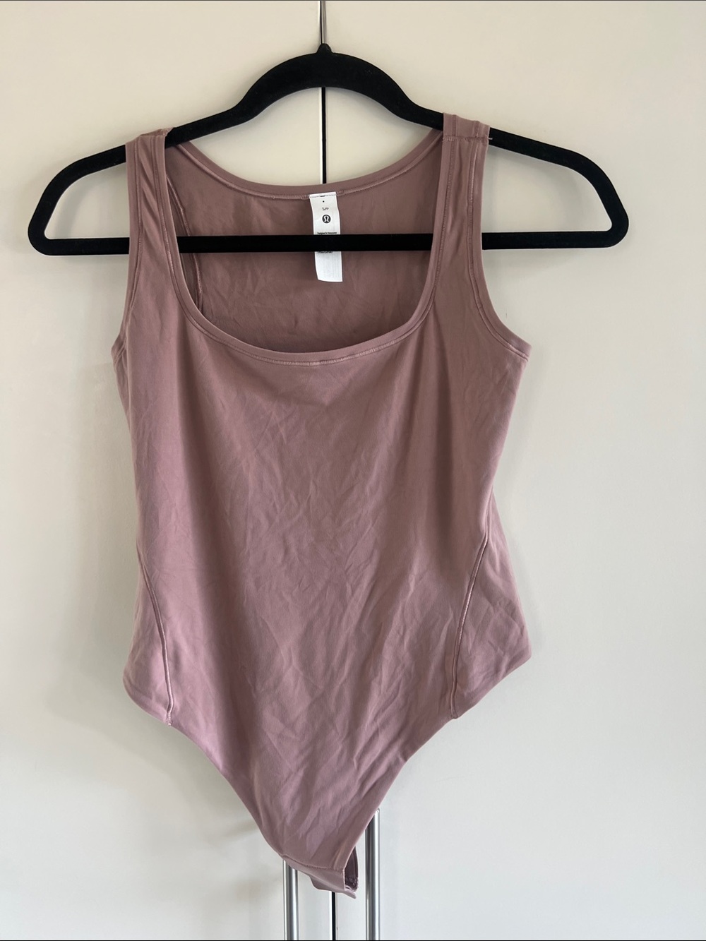 Lululemon Wundermost Ultra-Soft Nulu Square-Neck Sleeveless Bodysuit